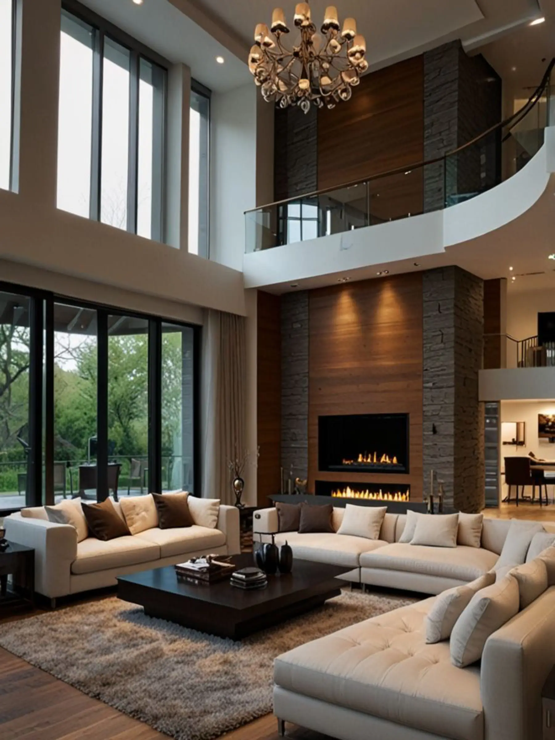 Room transformation interior design with luxury styling