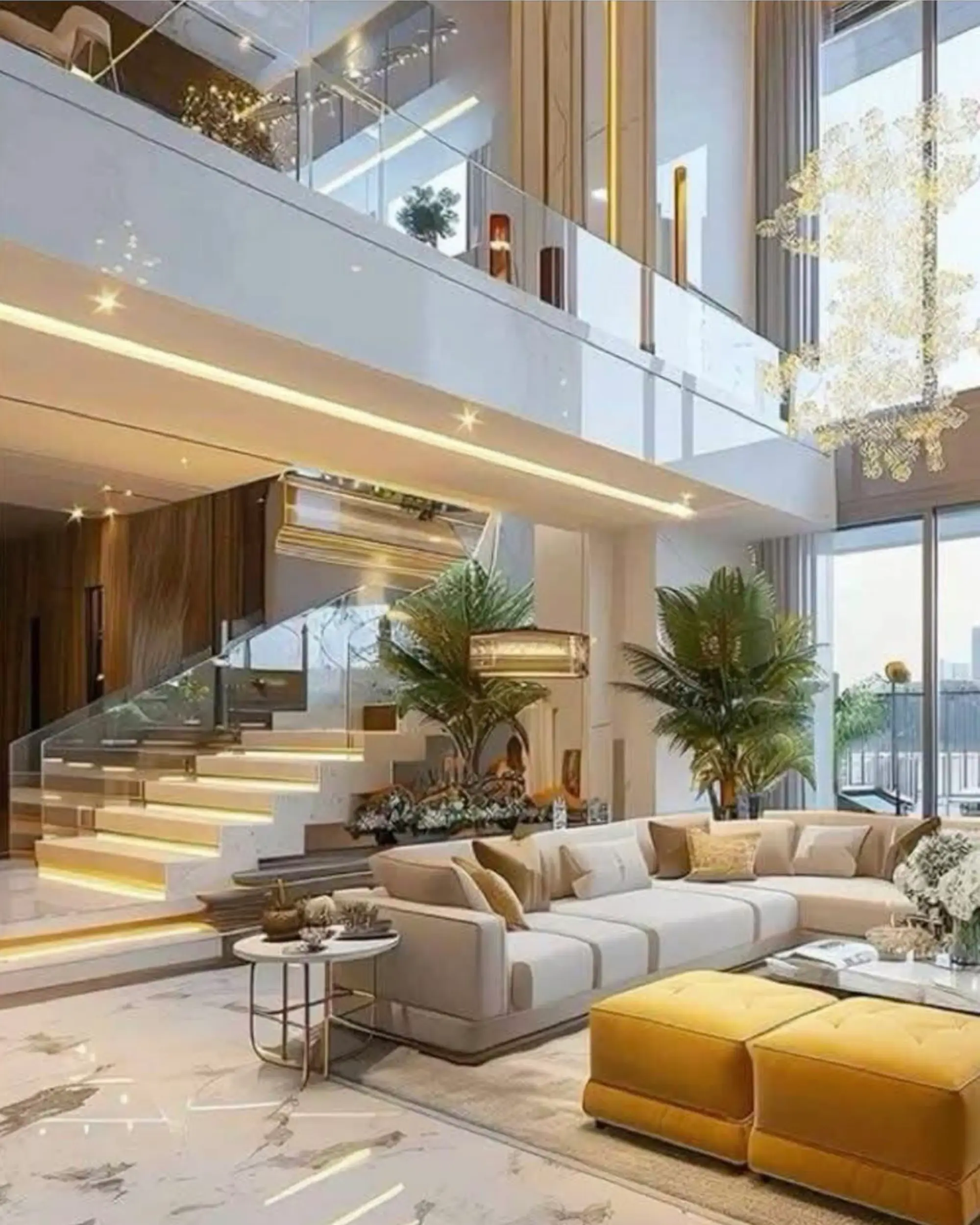 Luxury interior design living room by TAMARA DESIGNS INC